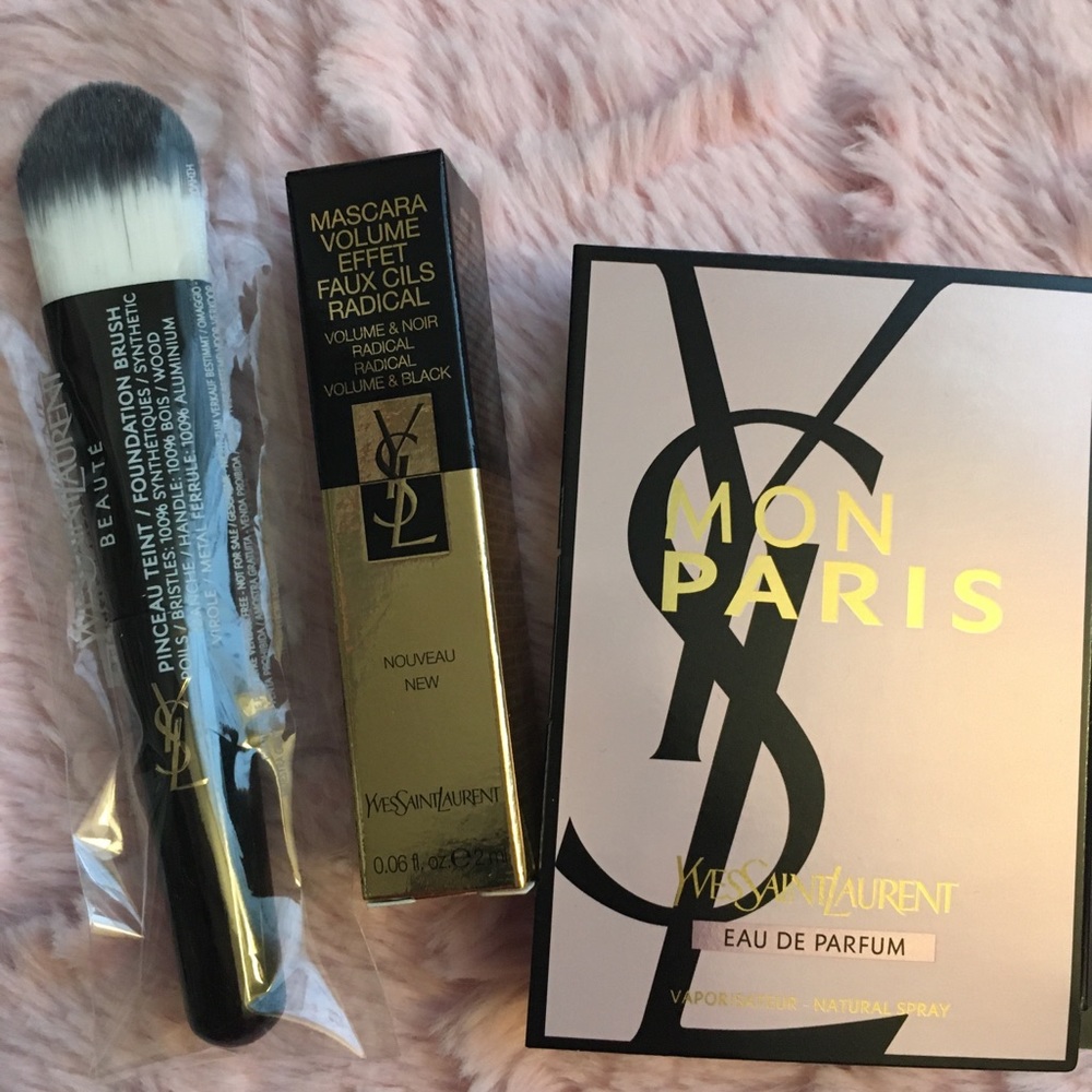 🌴SUMMER SALE🌴💯✔️Authentic YSL makeup bag and etc goodies!! - Picture 8 of 8